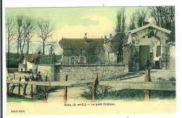 OSNY - Le Petit Château ( Carte Toilée ) - Osny