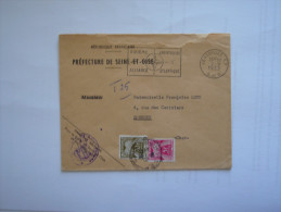 France :Marcophilie  Lettre    Taxe   De 1959 - Other & Unclassified