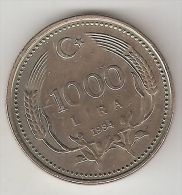 *turkye  1000 Lira   1994 Km  997  XF+ - Turkey