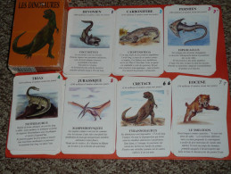 Rare Jeu De Cartes De 7  Familles Les Dinosaures - Otros & Sin Clasificación