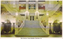 Main Stair Way Capitol Building Harrisburg Pennsylvania - Harrisburg