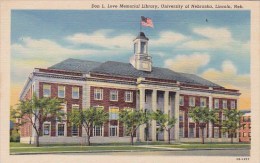 Don L Love Memorial Library University Of Nebraska Lincoln Nebraska - Lincoln