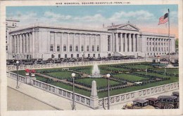 War Memorial Square Nashville Tennessee 1952 - Nashville