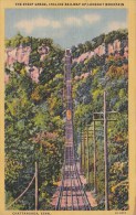 The Steep Grade Incline Railway Up Lookout Mountain Chattanooga Tennessee 1953 - Chattanooga
