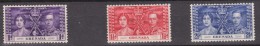 Grenada, 1937, SG 149 - 151, Mint Hinged - Grenada (...-1974)