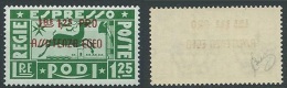 1943 EGEO OCCUP. TEDESCA ESPRESSO PRO ASSISTENZA 1,25 LIRE MNH ** - G015 - Ägäis (Dt. Bes.)