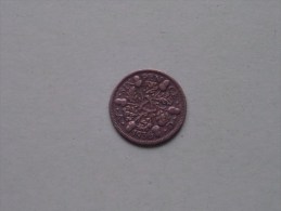 1936 - Six Pence - KM 832 ( Uncleaned - For Grade, Please See Photo ) ! - H. 6 Pence