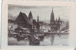 Cartolina Anni '20 Praga Praha Illustrata Da B. Liebig - Tchéquie