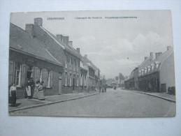 ZONNEBEKE    ,Carte Postale     1 WW  , 2 Scans - Zonnebeke