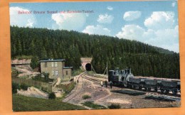 Bahnhof Braune Sumpf Blaknkenburg Rubleand Tanne 1910 Postcard - Blankenburg