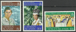 CAYMAN ISLANDS..1977..Michel # 380-382...MNH. - Cayman (Isole)