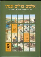 Israel Yearbook - 1989, All Stamps & Blocks Included - MNH - *** - Full Tab - Lots & Serien