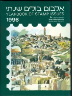 Israel Yearbook - 1996, All Stamps & Blocks Included - MNH - *** - Full Tab - Collections, Lots & Series