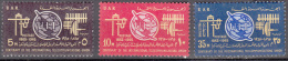 Egypt-uar   Scott No   665-67      Unused Hinged      Year  1965 - Unused Stamps
