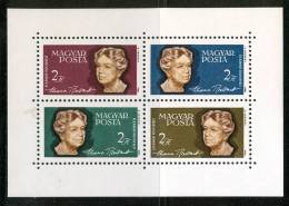 HUNGARY-1964.Souv.Sheet-E Leanor  Roosevelt MNH! - Berühmte Frauen