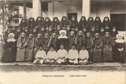 Laos-   ** Labs Native Nuns** - Cpa Ethnique  - Voir Scan - Laos