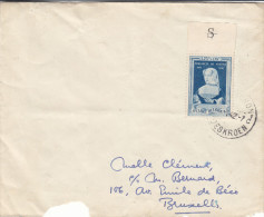 Belgique - Lettre De 1942 ° - Familles Royales - Margareta D' Autriche - Oblitération Mouscron - Valeur 7,50 Euros - Covers & Documents