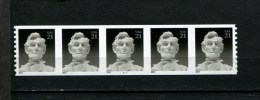 291979549 USA  POSTFRIS MINT NEVER HINGED POSTFRISCH EINWANDFREI SCOTT 4861 Strip Plaatnr C111 Abraham Linooln - Unused Stamps