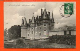 18 NANCAY : Le Château (pli Coins Du Haut) - Nançay