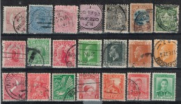 Nouvelle-Zélande - 1877-1938 - 21 Oblitérés Entre N° 48 Et 238 A - Used Stamps