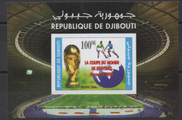 Djibouti Dschibuti 2005 Bloc Souvenir Sheet Block FIFA World Cup Germany 2006 Coupe Du Monde WM Football Mi. Bl. 161 - Djibouti (1977-...)