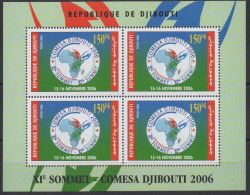 Djibouti Dschibuti 2006 Bloc Souvenir Sheet Block Kleinbogen Sommet COMESA Summit Mi. 809 - Dschibuti (1977-...)