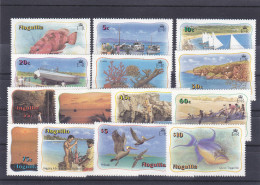 ANGUILLA  YVERT   425/40  (FALTA EL  428 Y 439)  MNH  ** - Anguilla (1968-...)