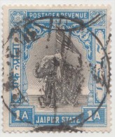 India, Princely State Jaipur, Elephant, Used, Inde Indien Condition As Per The Scan - Jaipur