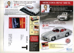 - FRANCE 2014 . CARTE REPONSE MERCEDES BENZ 300SL  . - Cartes/Enveloppes Réponse T