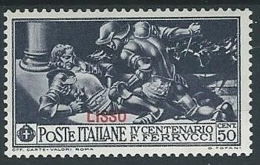 1930 EGEO LIPSO FERRUCCI 50 CENT MH * - G029 - Ägäis (Lipso)