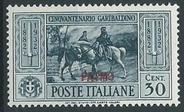 1932 EGEO PATMO GARIBALDI 30 CENT MH * - G038 - Aegean (Patmo)