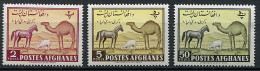 (cl 22 - P1) Afghanistan ** N° 520 - 522 - 526 (ref. Michel Au Dos) - Cheval, Mouton Et Dromadaire - - Aserbaidschan