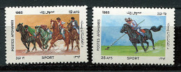 (cl 22 - P2) Afghanistan ** N° 1267 - 1270 (ref. Michel Au Dos)  - Course De Chevaux - - Aserbaidschan