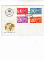 SVIZZERA  1975 - Yvert S 446/9 - Annullo Speciale  - Org. Mondiale Sanità - WHO