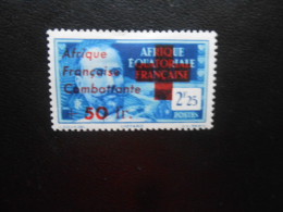 AEF : N° 165 Neuf* (charnière) - Unused Stamps