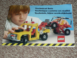 Vintage Catalogue "technical Set" Technique LEGO De 1982 Duplo - Catalogues