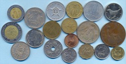 Mixed Countries Coins Set (19 Coins) - Other & Unclassified