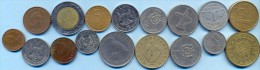 Mixed Countries Coins Set (17 Coins) - Other & Unclassified