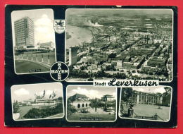 158757 / Leverkusen - Bayer Stadt , NEUE CITY , " FORUM " , JAPANISCHER GARTEN , SCHLOSS MORSBOICH - Germany Deutschland - Leverkusen