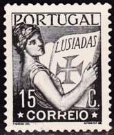 PORTUGAL - 1931,  Lusíadas, Pap. Liso D.14.  15 C.  (*) MNG  MUNDIFIL  Nº 517 - Unused Stamps