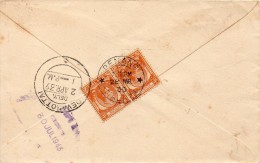 MALAISIE STRAITS SETTLEMENT LETTRE POUR L'INDE 1939 - Straits Settlements