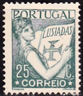 PORTUGAL - 1931,  Lusíadas, Pap. Liso.  D.14.  25 C.  (*) MNG  MUNDIFIL  Nº 519 - Unused Stamps