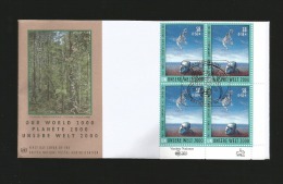 Vereinigte Nationen 2000 , Unsere Welt - FDC - 4er Set Stamps - 30.05.2000 - - FDC