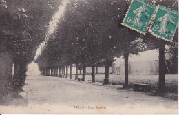 CPA Melle - Place Bujault (10866) - Melle