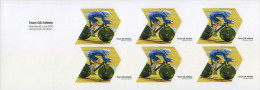 G)2012 GREAT BRITAIN, CYCLING, LONDON OLYMPIC GAMES, TEAM GB ATHLETE, OLYMPIC SPORT, IMPERFORATE PROOF, MNH - Proeven & Herdruk