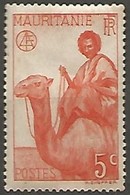MAURITANIE N° 76 NEUF Sans Gomme - Unused Stamps