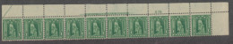 O) 1899 CARIBE, 1 CENTAVO GREEN - COLON - COLUMBUS, US OCCUPATION, PRINTED IN USA, FOOTPRINT AMERICAN BANK NOTE STR - Ongebruikt