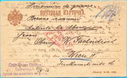 The Empire Russia. Petrovka. Postal Stationery As The Prisoniere's Korespondance. 1916. - Lettres & Documents