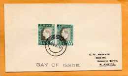 South Africa 1937 FDC - FDC