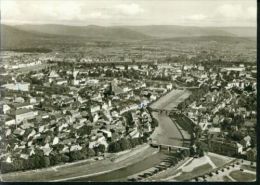 Flugzeugaufnahme 755 Rastatt Wohngebiet Schule Fabrik Sw 12.8.1967 - Rastatt